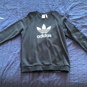 TREFOIL CREW SWEATSHIRT , Color Black , Size XL NEVER BEEN WORN